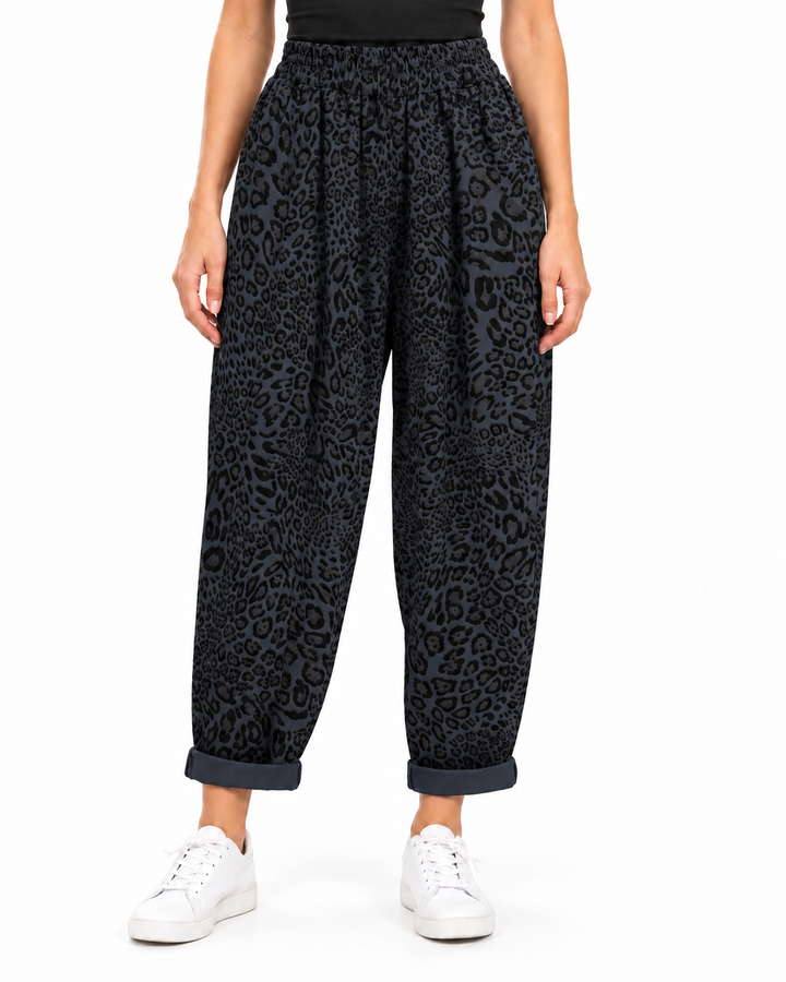 Micaela Leopard Ballons Pants