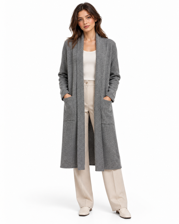 Alfie Open-Front Knit Cardigan
