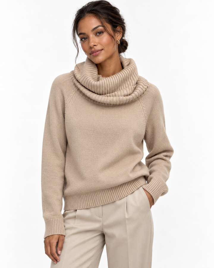 Paulina cowl Neck Sweater