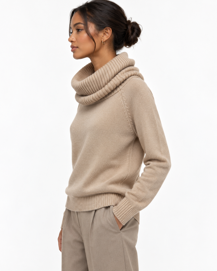 Paulina cowl Neck Sweater