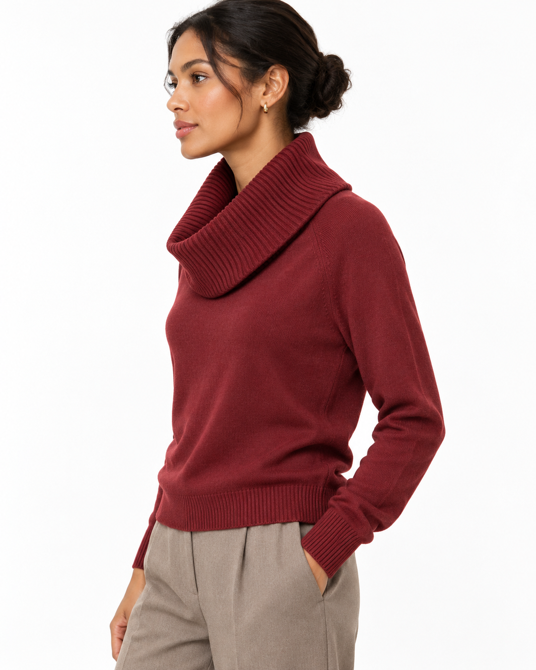Paulina cowl Neck Sweater
