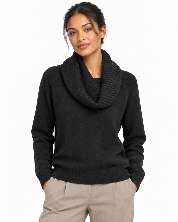 Paulina cowl Neck Sweater