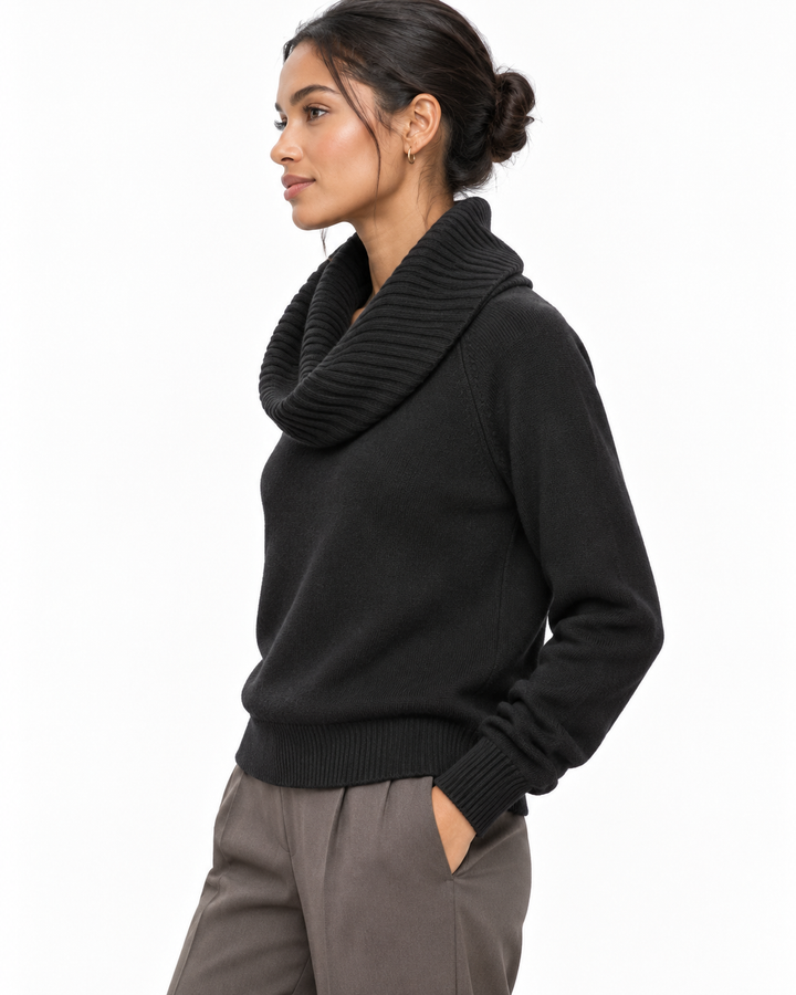 Paulina cowl Neck Sweater