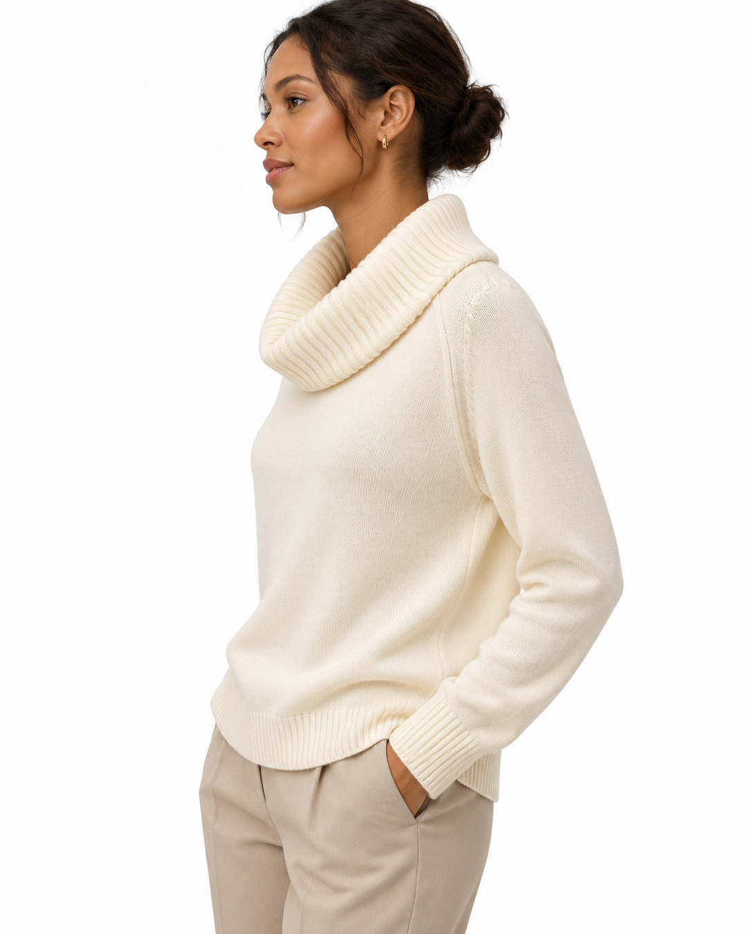 Paulina cowl Neck Sweater