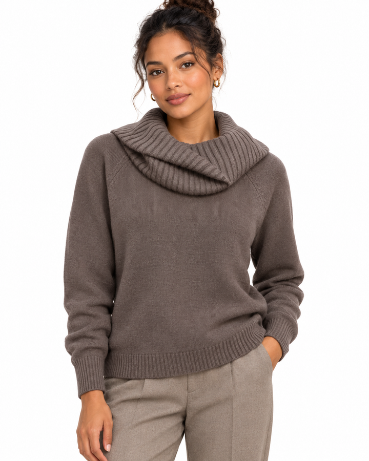 Paulina cowl Neck Sweater