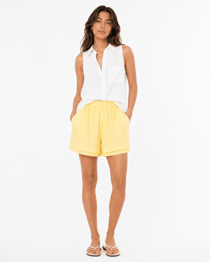 Aléa Ramie Flowy Shorts - Must Boutique