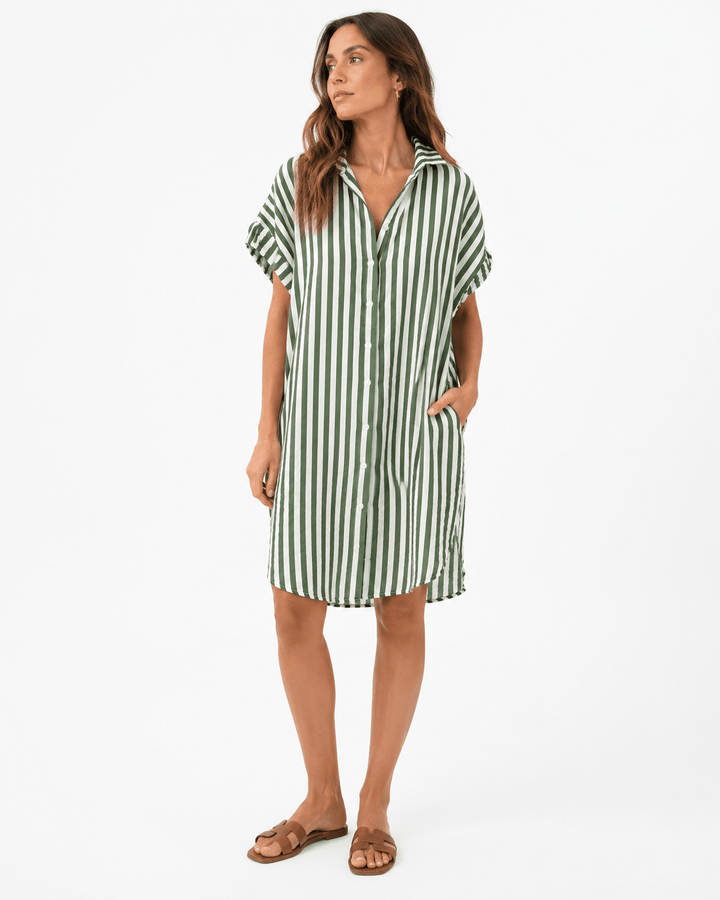 Alexis shirt Dress - Must Boutique
