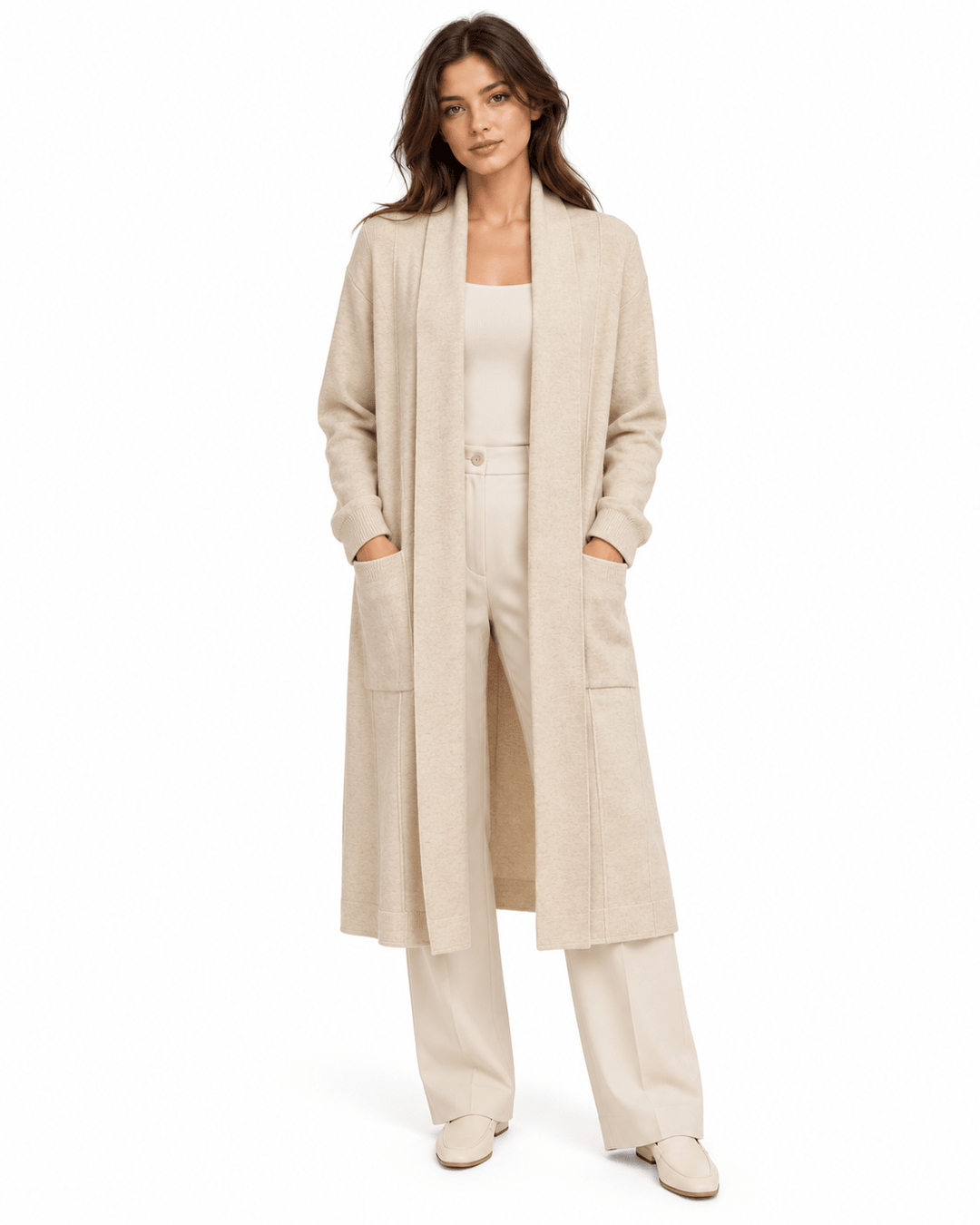 Alfie Open-Front Knit Cardigan - Must Boutique