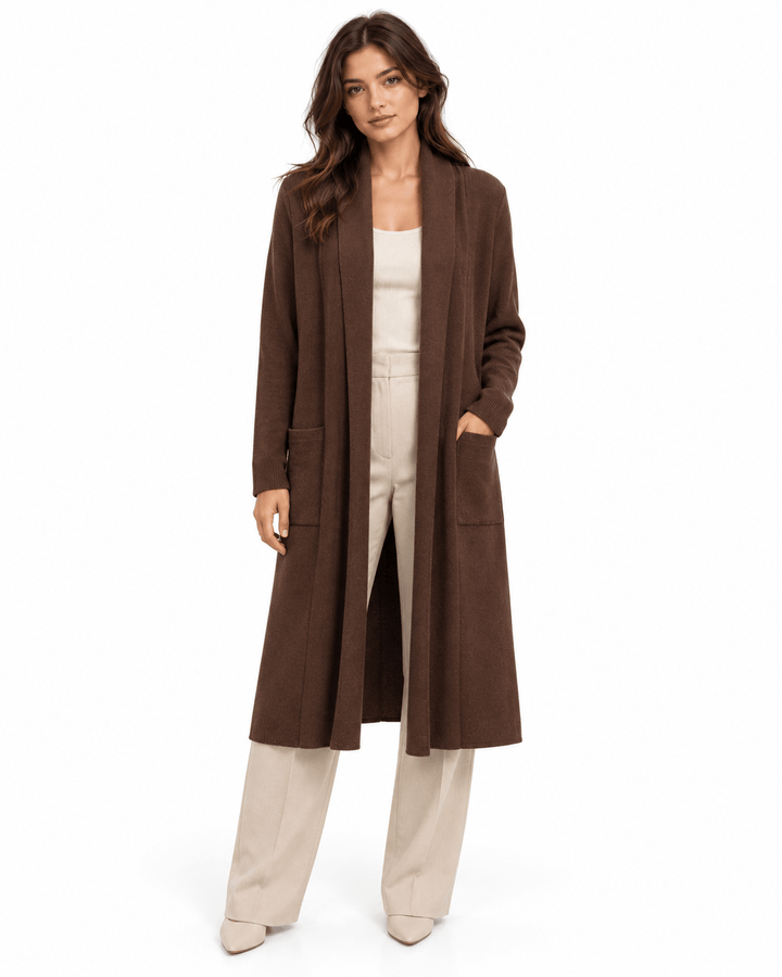 Alfie Open-Front Knit Cardigan - Must Boutique