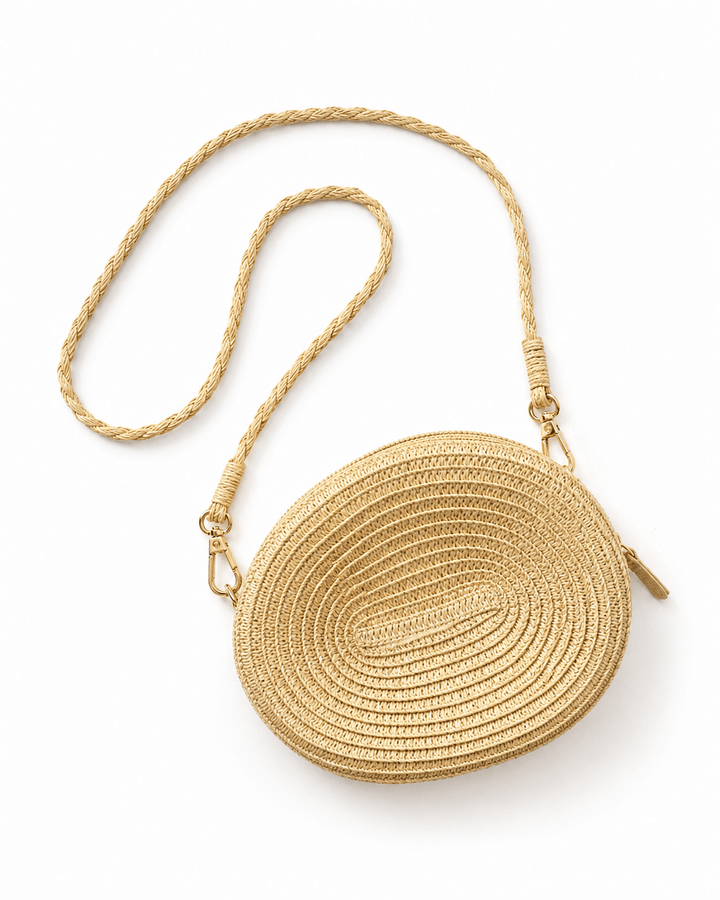 Alice Straw Crossbody Bag - Must Boutique