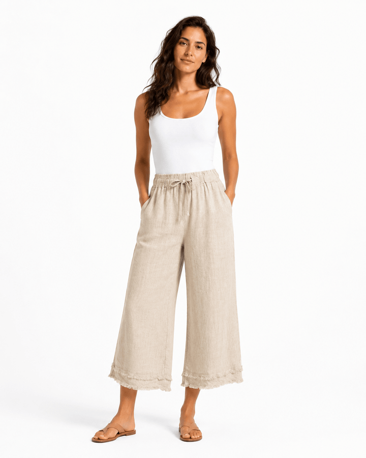 Amina Wide Legs Pants - Must Boutique