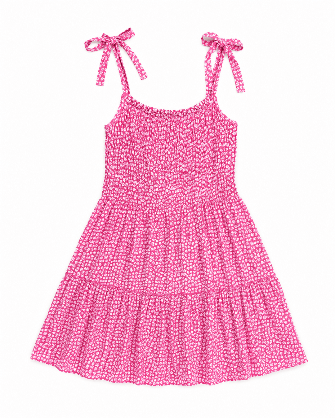 Ava Floral Tie-Strap Mini Dress - Must Boutique