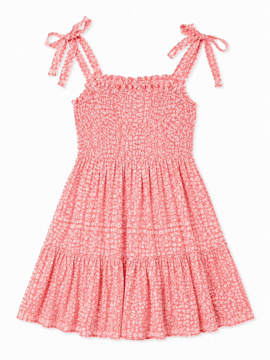 Ava Floral Tie-Strap Mini Dress - Must Boutique