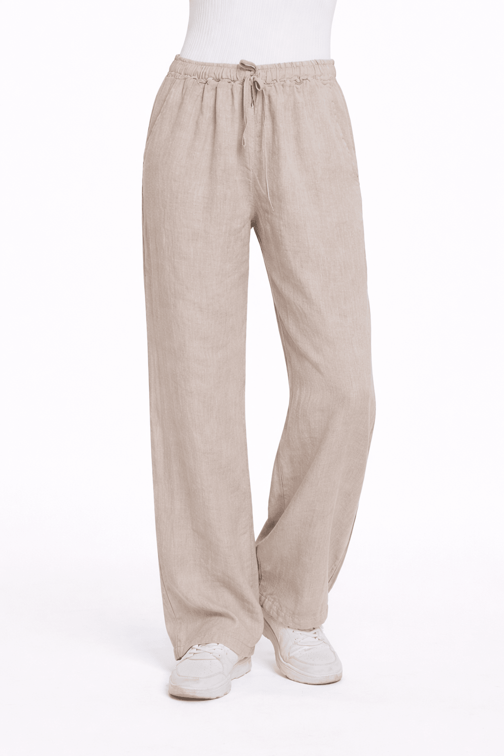 Becca Linen Straight legs Pants - Must Boutique