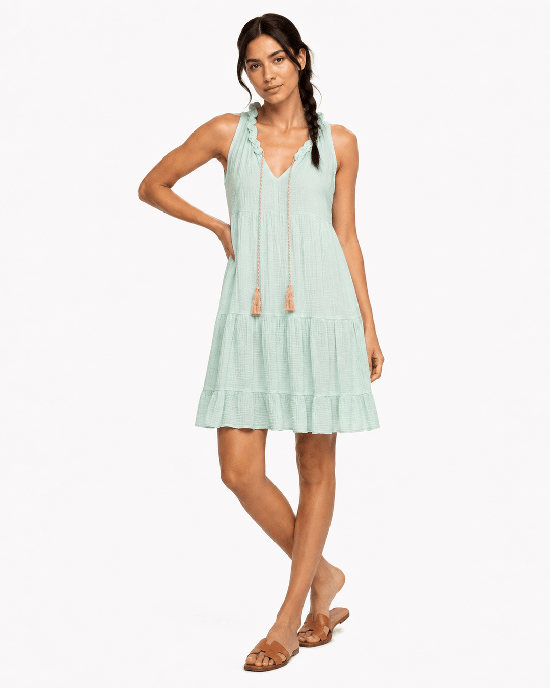 Bohemian Tassel Tier Dress - Must Boutique