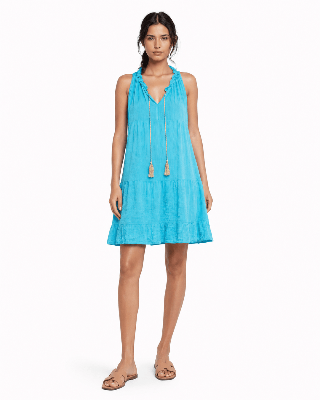 Bohemian Tassel Tier Dress - Must Boutique