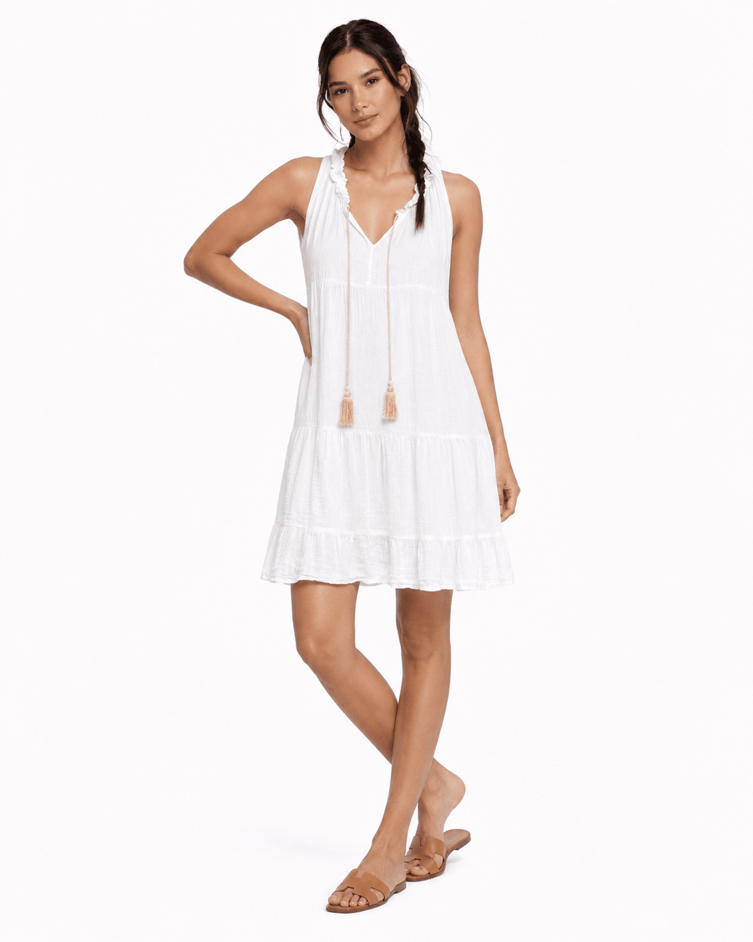 Bohemian Tassel Tier Dress - Must Boutique