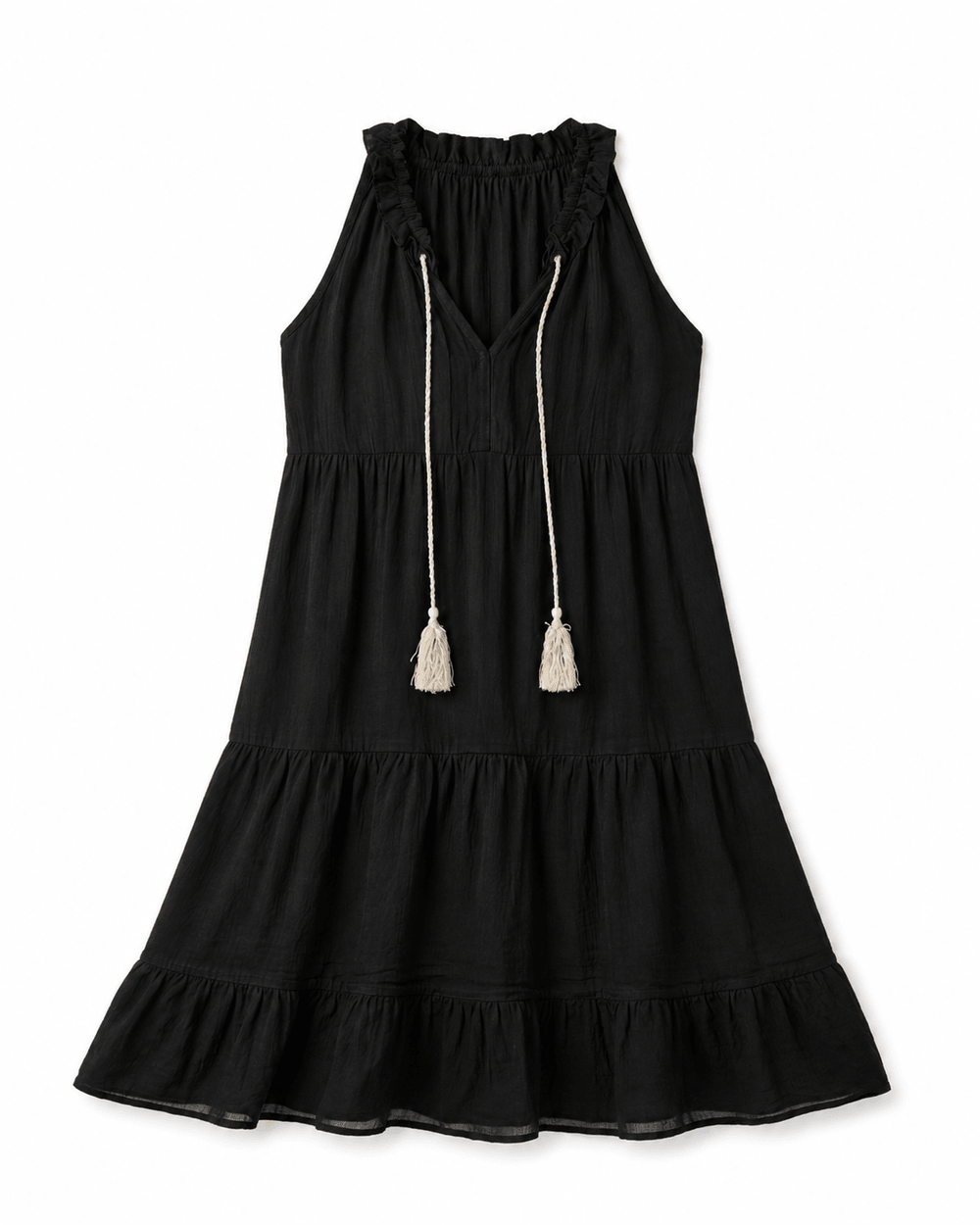 Bohemian Tassel Tier Dress - Must Boutique