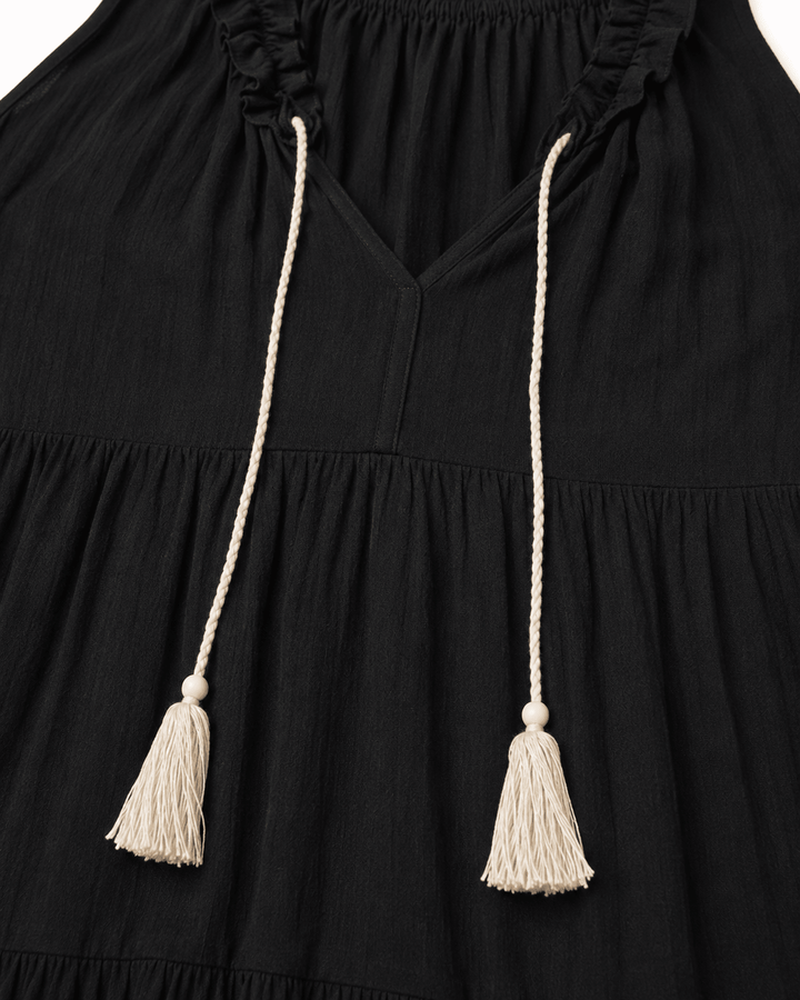 Bohemian Tassel Tier Dress - Must Boutique