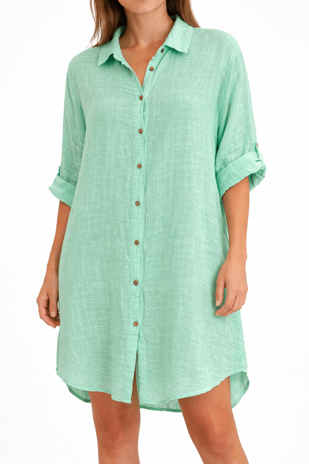 Breeze Shirt Dress - Must Boutique