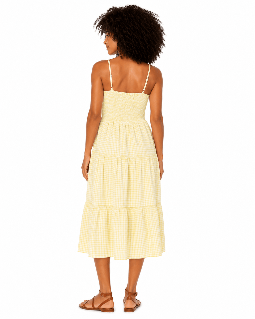 Calla Smocked Midi dress - Must Boutique