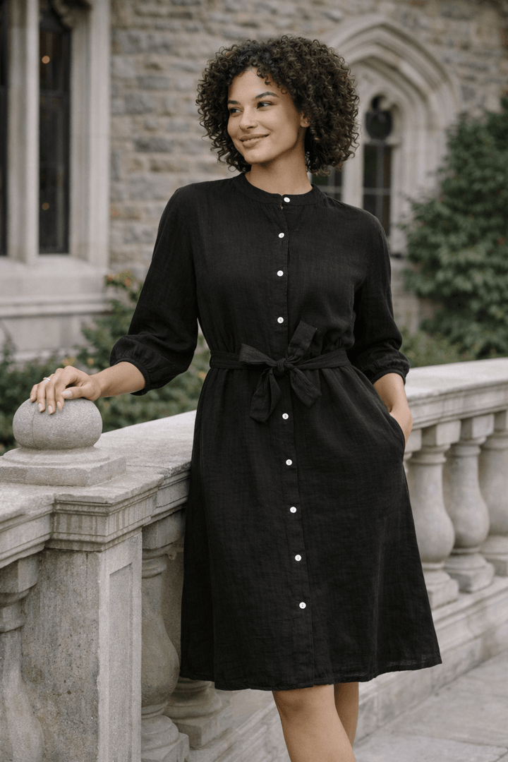 Catina Midi gauze dress - Must Boutique
