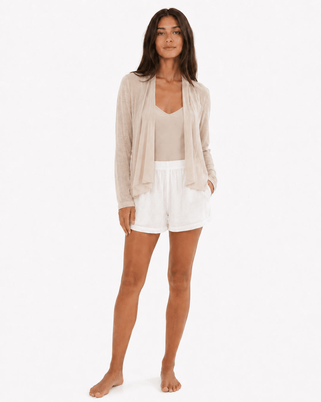 Cruz Tie-knot Silk Bolero - Must Boutique