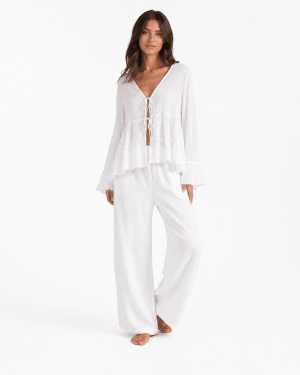 Elise Light Cotton Blouse - Must Boutique