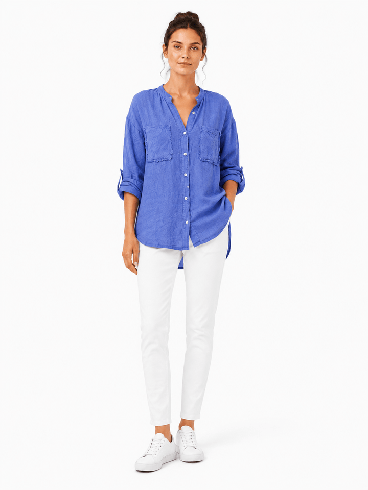 Emmy Button Down shirt - Must Boutique