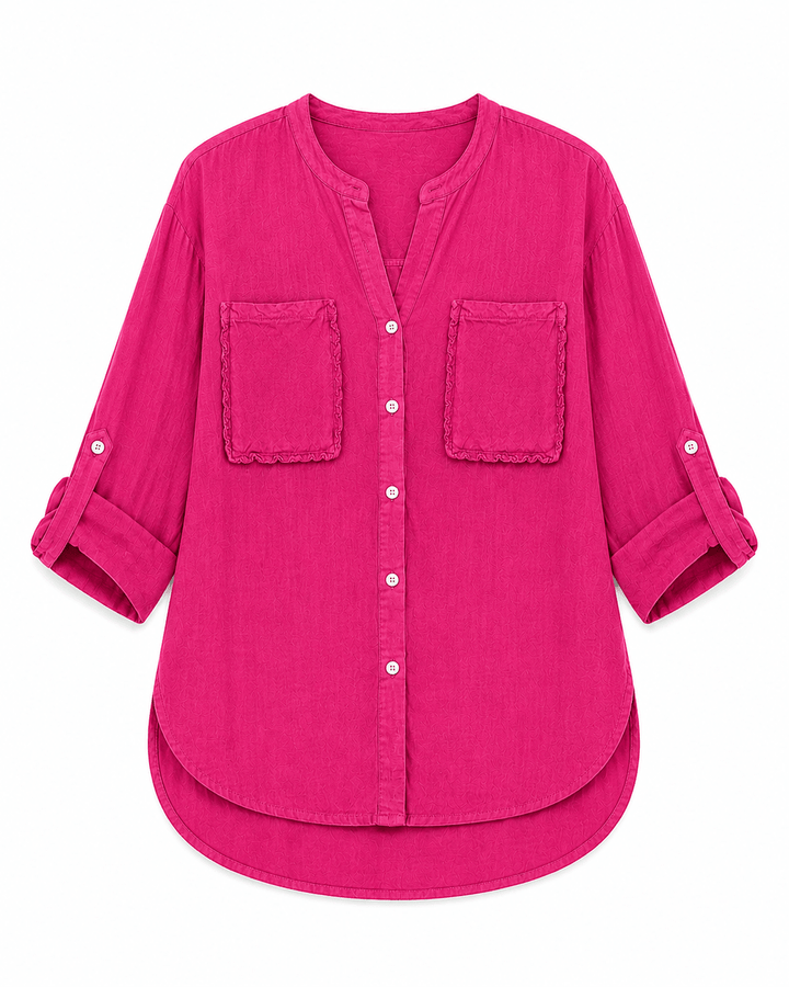 Emmy Button Down shirt - Must Boutique