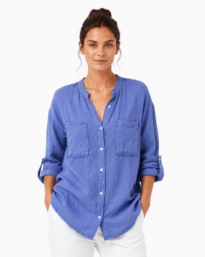 Emmy Button Down shirt - Must Boutique