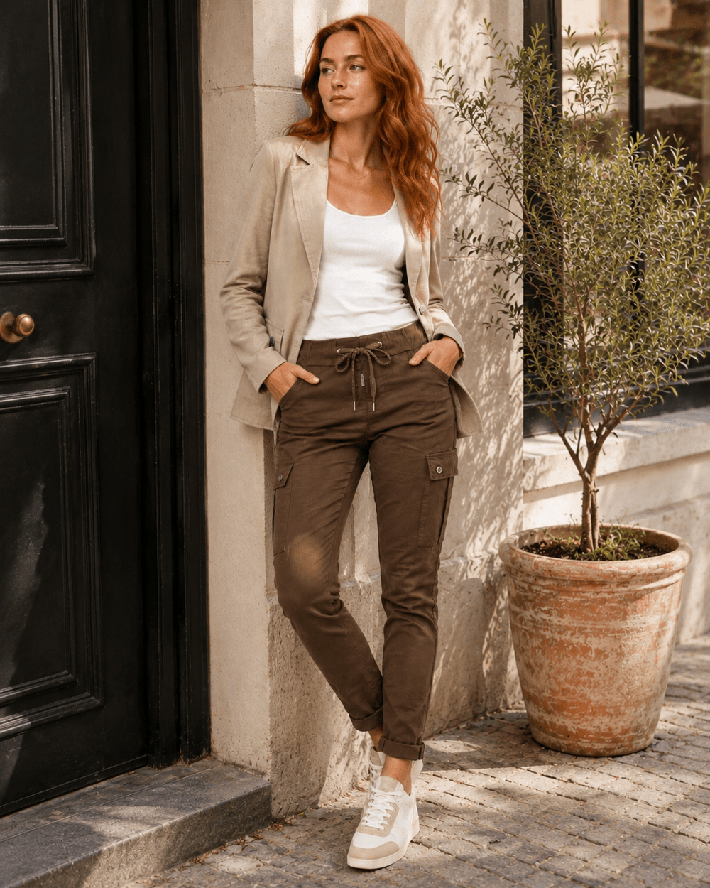 Essential Cargo Jogger Pants - Must Boutique