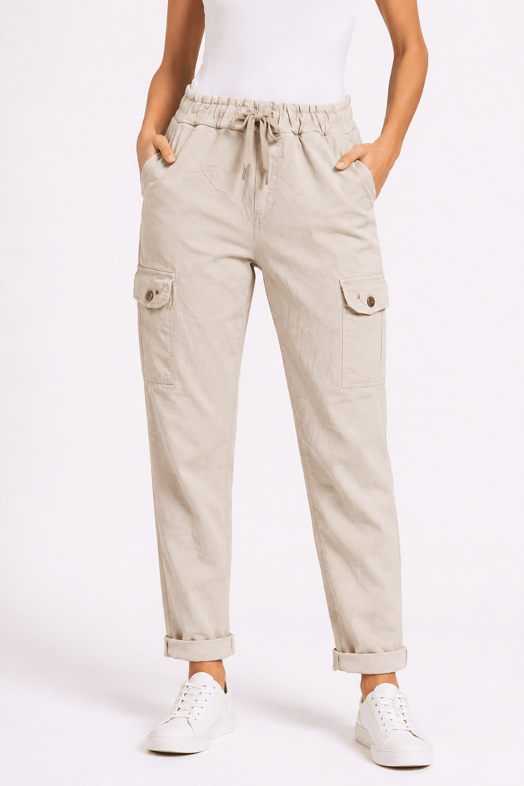 Essential Cargo Jogger Pants - Must Boutique