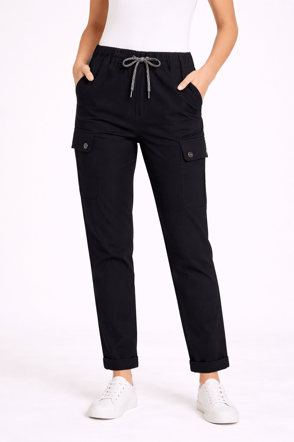 Essential Cargo Jogger Pants - Must Boutique