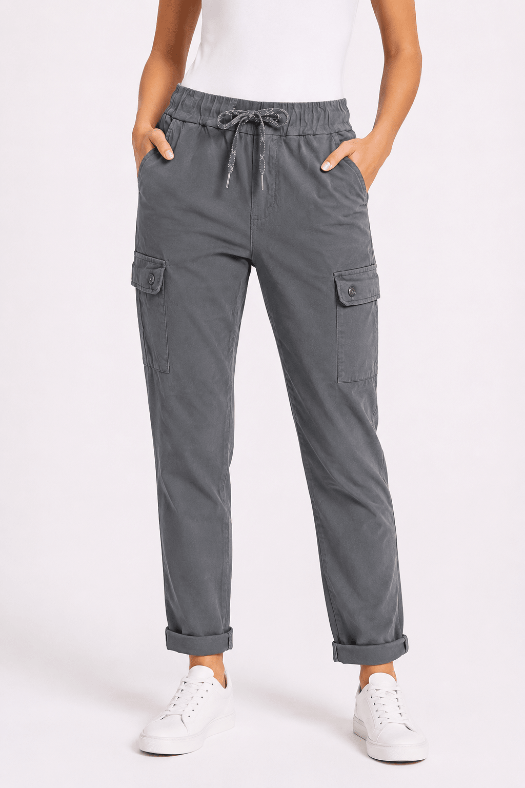 Essential Cargo Jogger Pants - Must Boutique