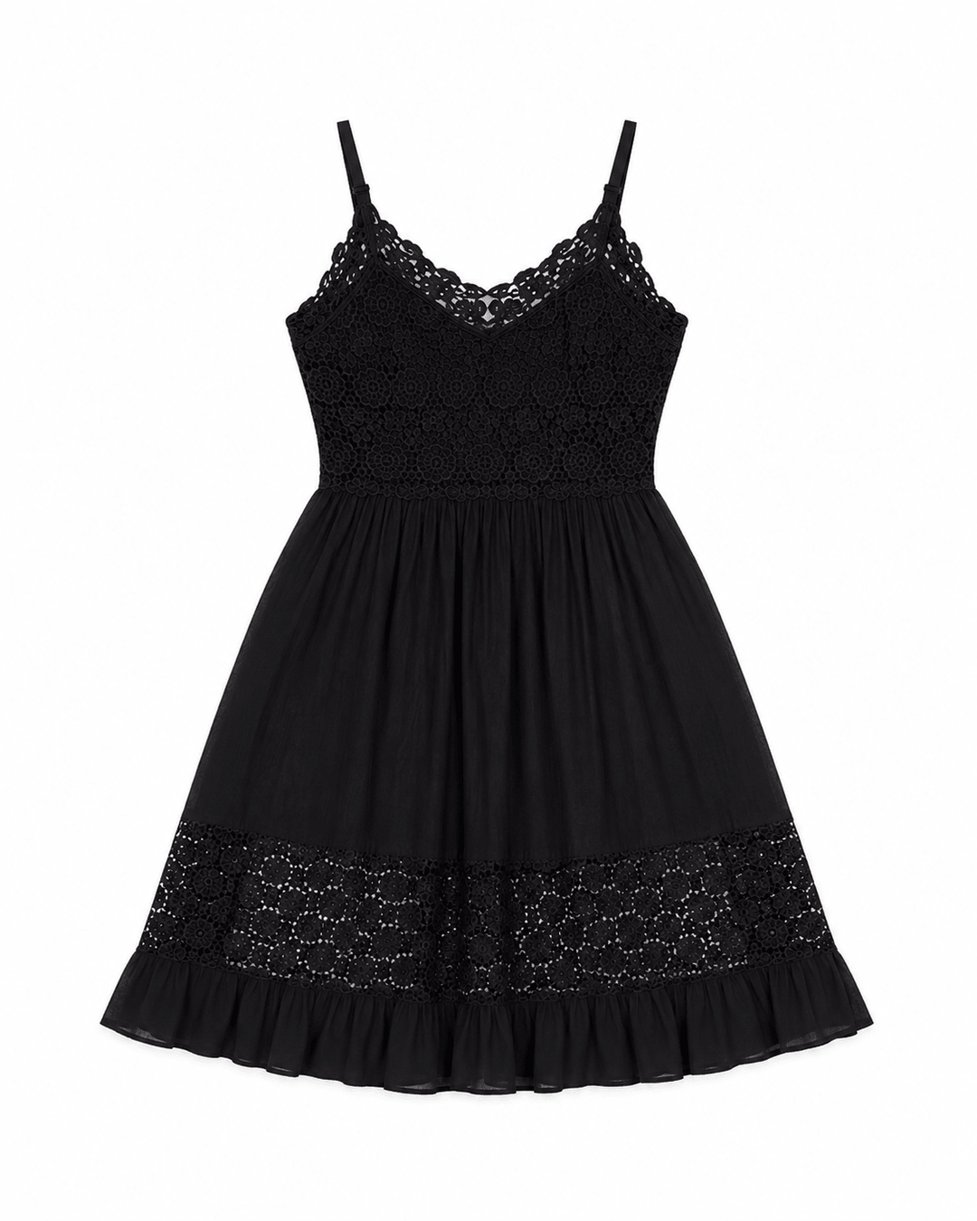 Eve Lace Mini Dress - Must Boutique