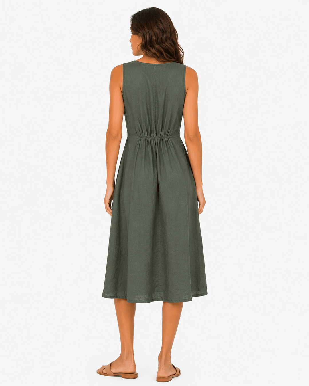 Fanny A-Line Midi Dress - Must Boutique