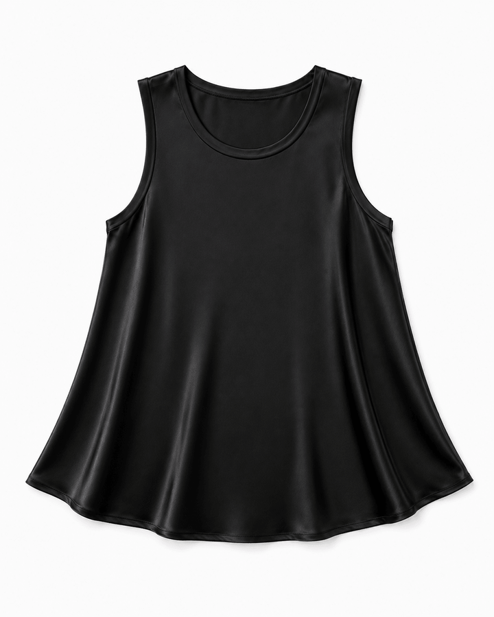 Frida Satin Tank Top - Must Boutique