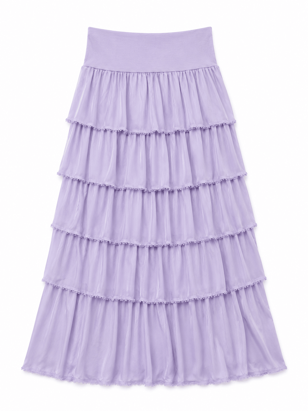 Gigi Silk Ruffle Skirt - Must Boutique