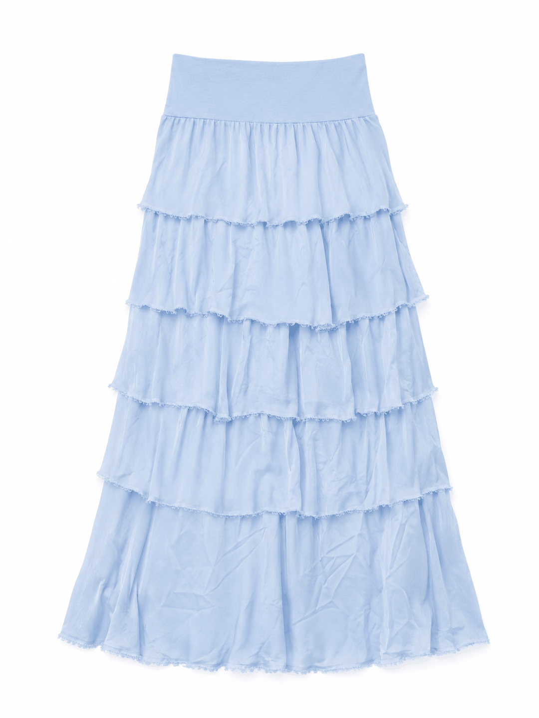 Gigi Silk Ruffle Skirt - Must Boutique