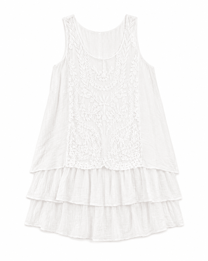 Gisele Woven Tunic Dress - Must Boutique