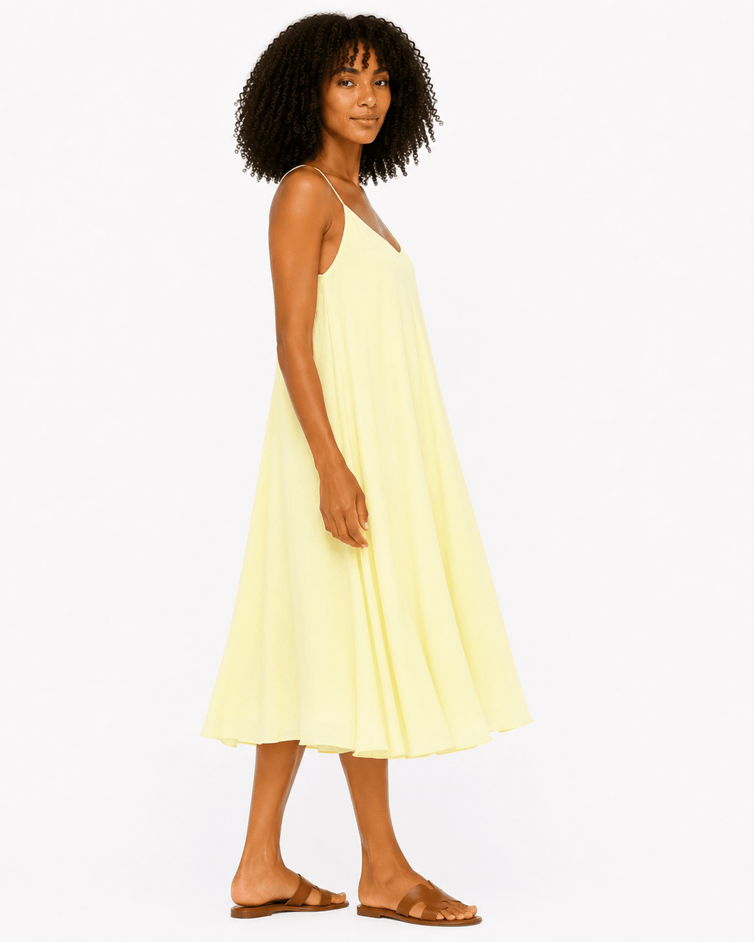 Gracie A-line Cotton Dress - Must Boutique