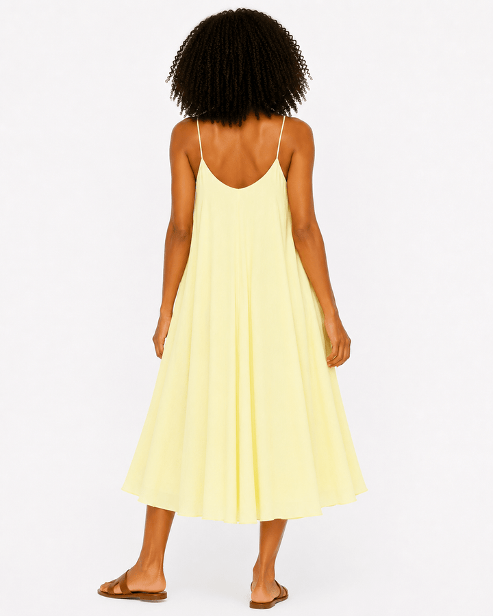 Gracie A-line Cotton Dress - Must Boutique