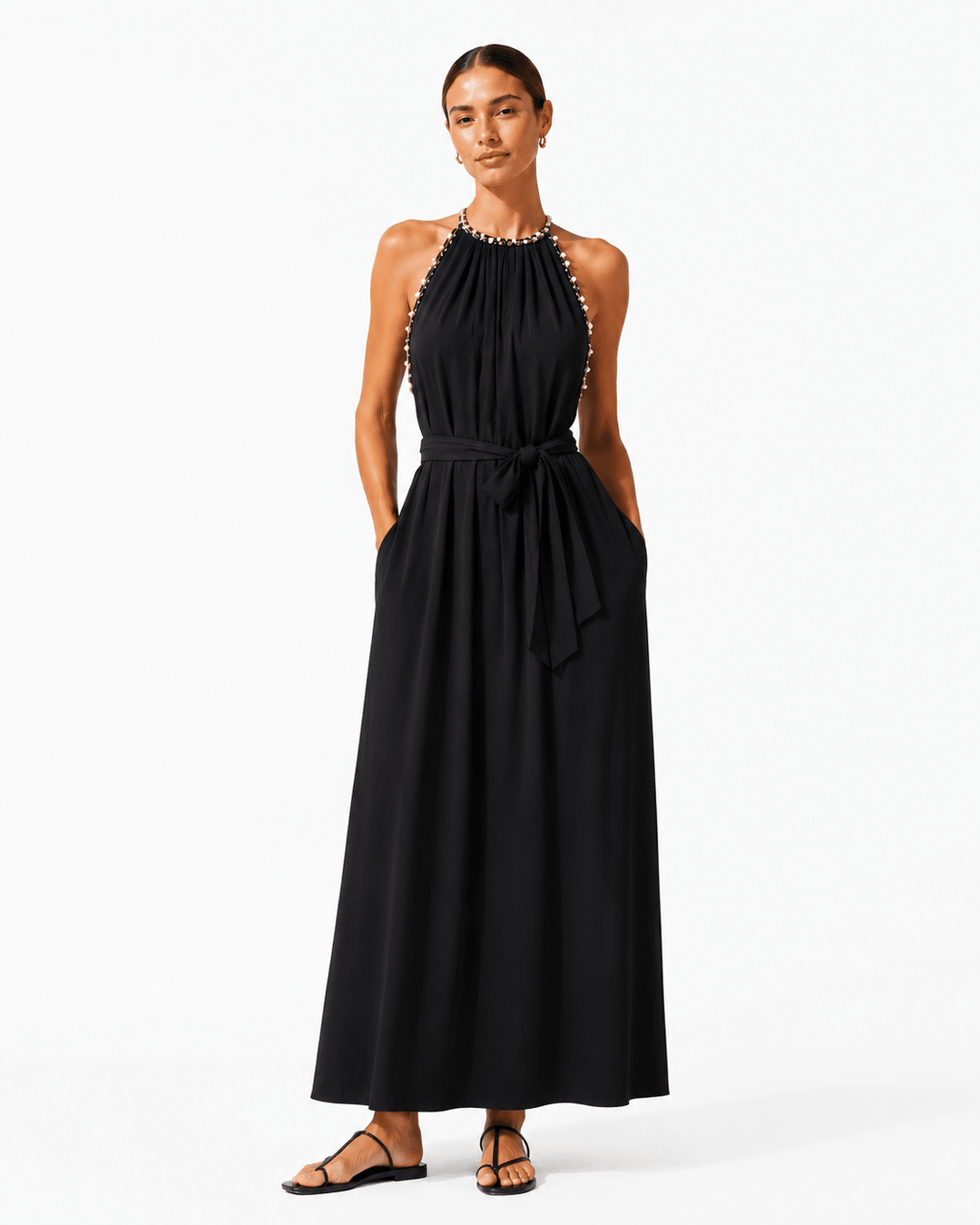 Halter Maxi Dress - Must Boutique