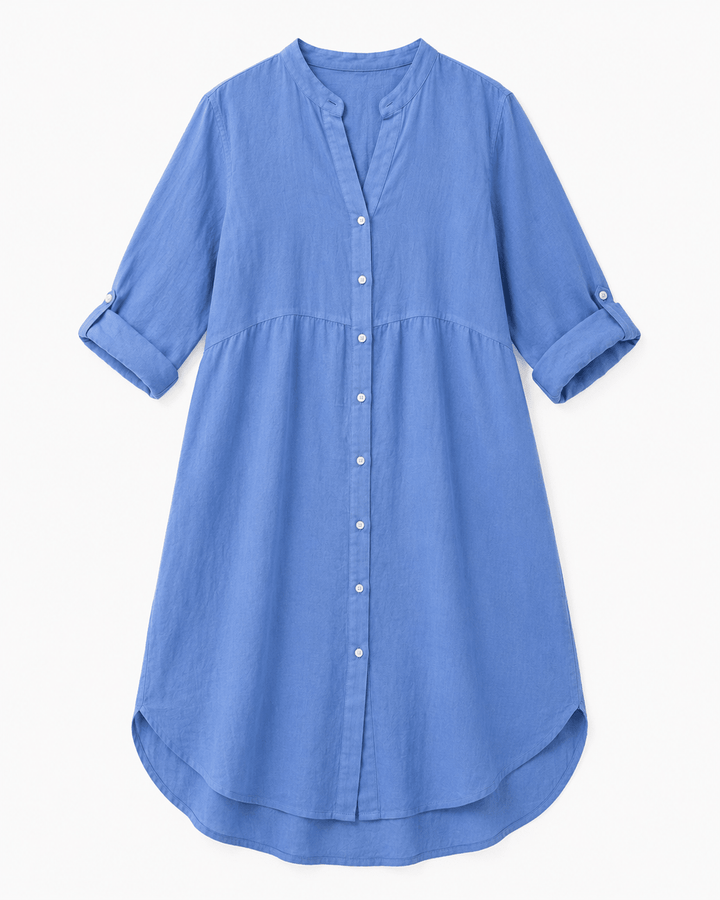 Hannah Button Down Shirt Dress - Must Boutique