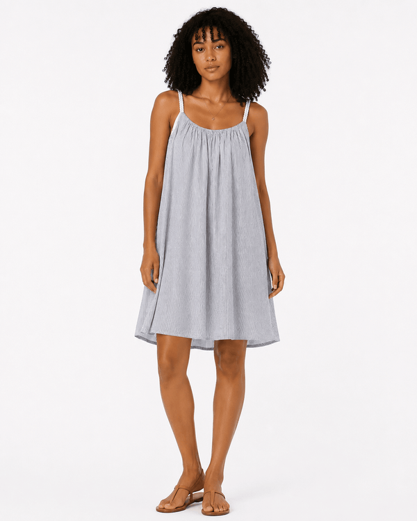 Harper Braided Strap Mini Dress - Must Boutique