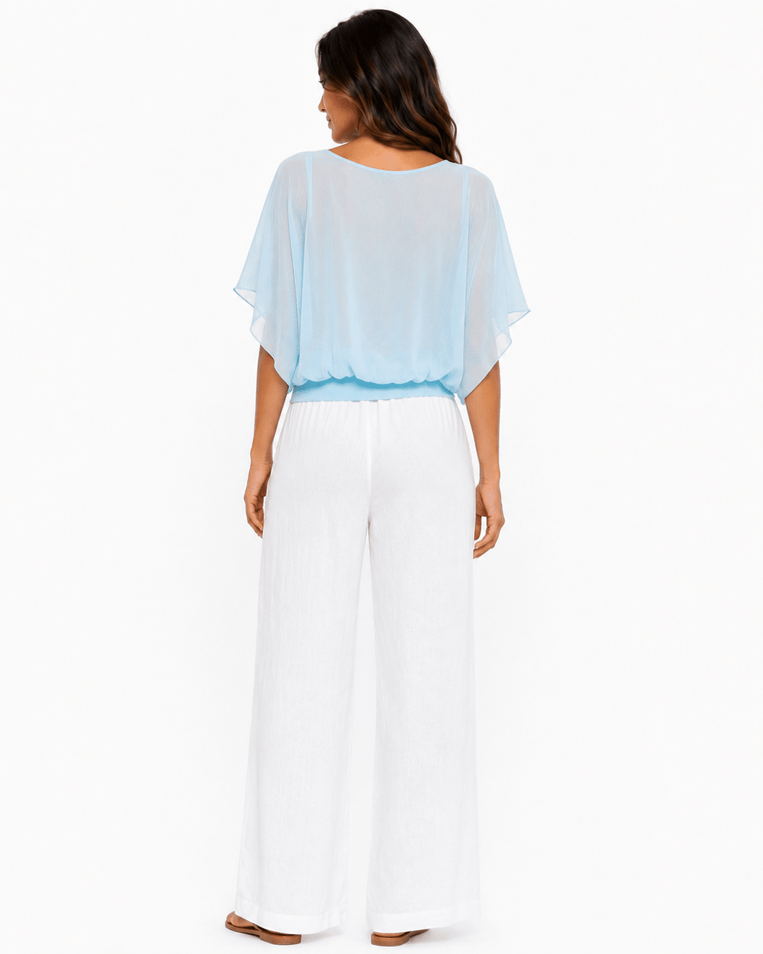 Hida Silk Waistband Top - Must Boutique