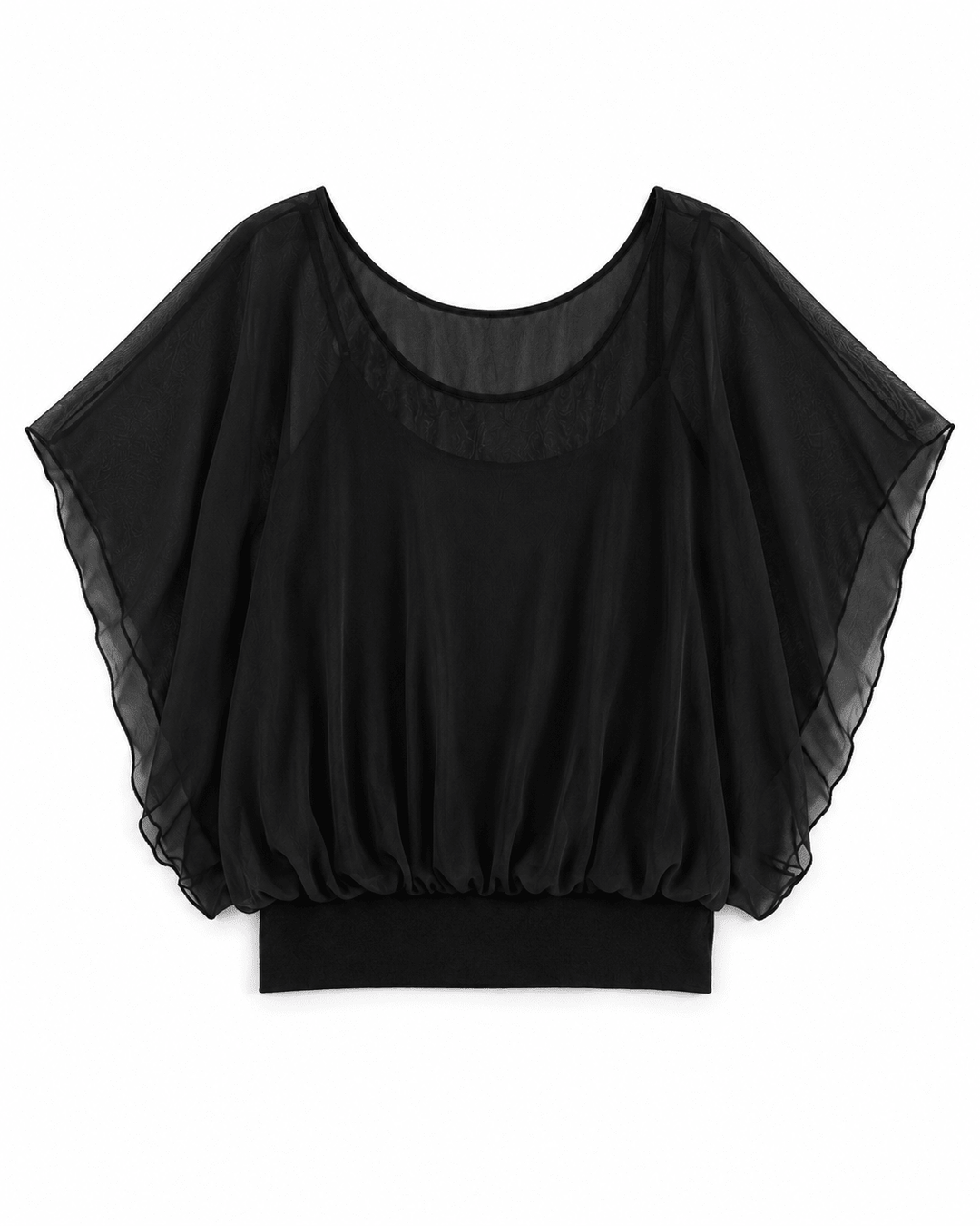 Hida Silk Waistband Top - Must Boutique