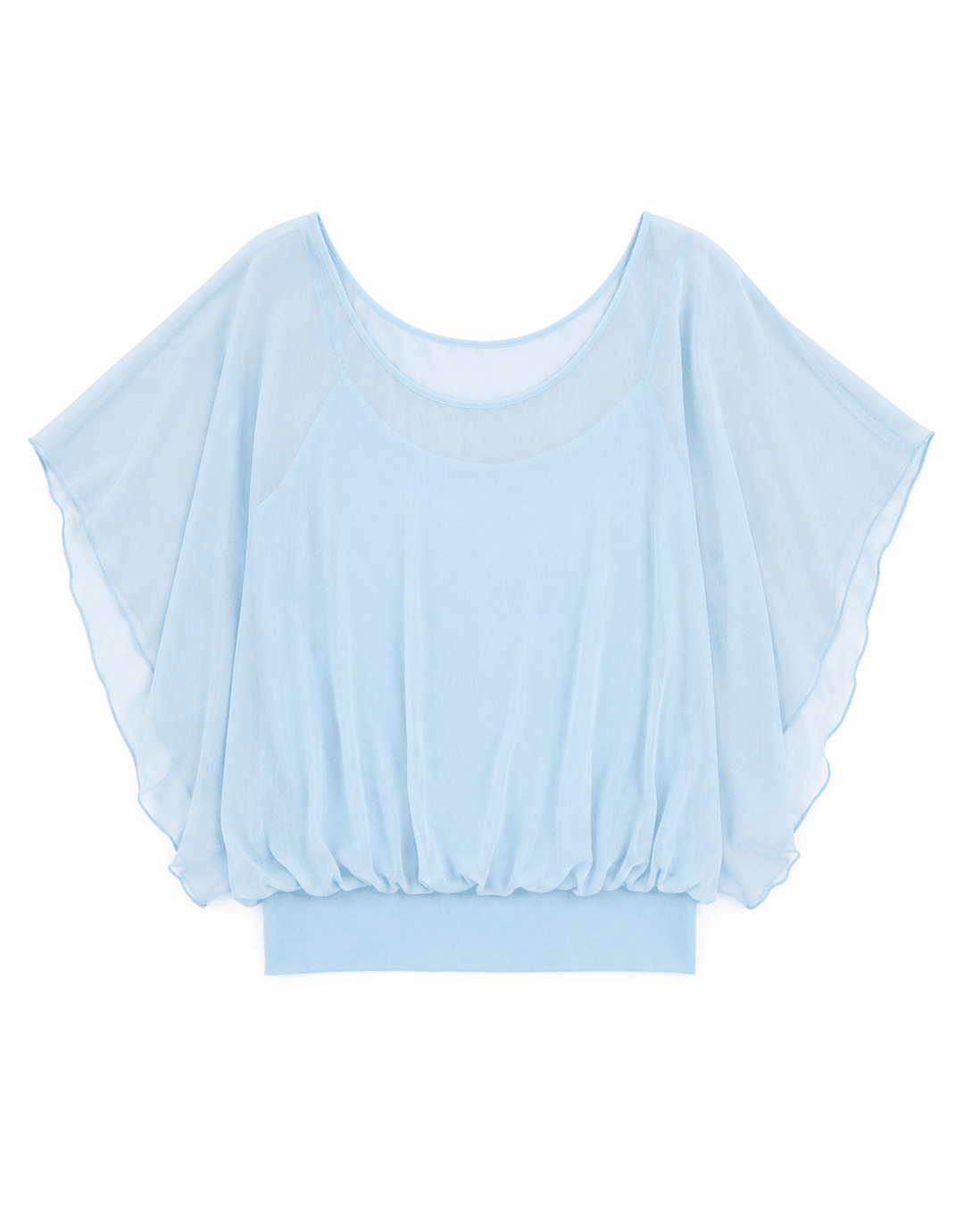 Hida Silk Waistband Top - Must Boutique