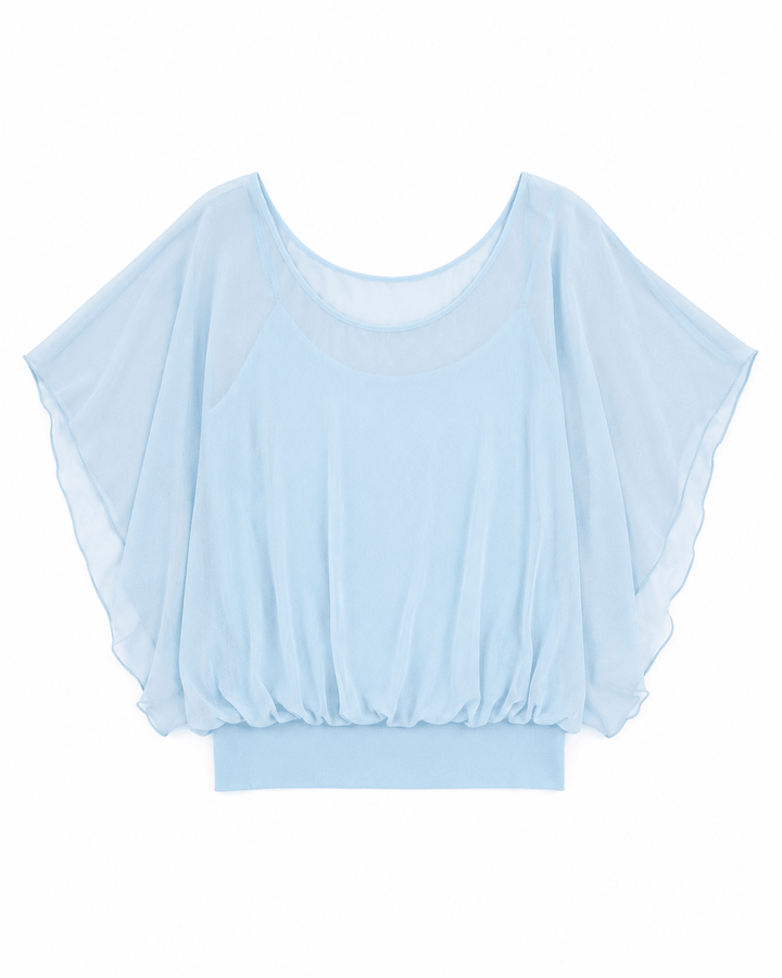 Hida Silk Waistband Top - Must Boutique